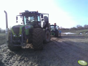 Claas Xerion 3800 i JD 8360r