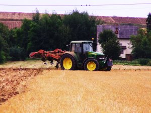 John Deere 6430 + Kongskilde 3m