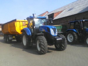 New Holland T6050 Power Command & Wielton 18t