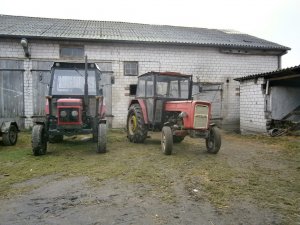 Zetor 7211 i Ursus C-360