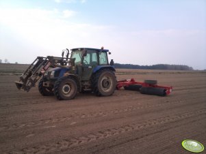 New Holland TL80A & Metal-Fach & Agro-Factory