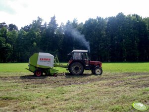 Zetor 7711 + Claas Rollant 255 RC