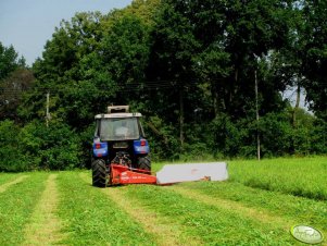 Farmtrac 665 DT & Kuhn GMD 55 Select