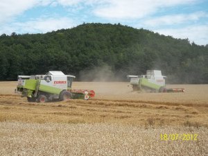 Claas Lexion 440 + Claas Lexion 480