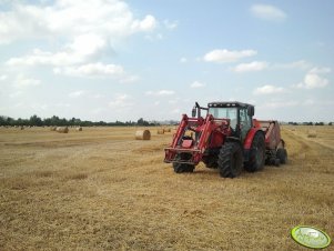 Massey Ferguson 5435 + Poettinger 3200 LSC