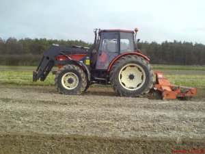 Zetor 10540 + brona aktywna Howard