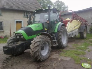 Deutz Fahr Agrotron 130 i Hardi Commander 4400