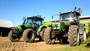 Deutz-Fahr Agrotron K420 & Agrofarm 85