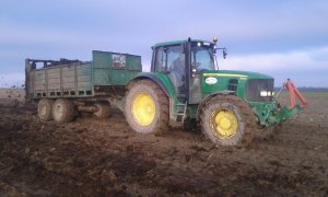 John Deere 6630 Comfort z Fortschritt T-088