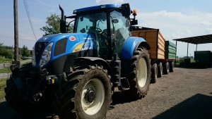 New Holland T6070 PC + Wielton i Warfama