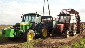 John Deere 6800 & Zetor 7211