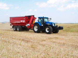 New Holland T7070 + Metaltech PP 20