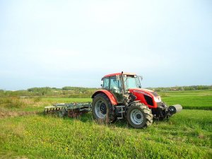 Zetor Forterra 115 + brona talerzowa