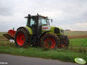 Claas Ares 816 RZ + pług Unii