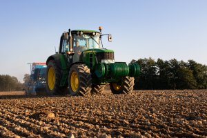 John Deere 6830P & Lemken