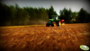 John Deere 6830 premium + rozsiewacz rauch