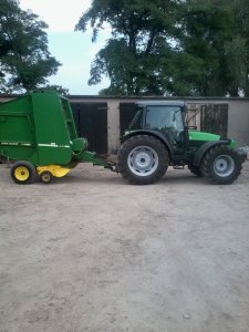 DF Agrofarm 420 + John Deere 550