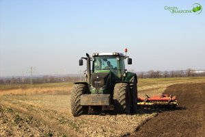 Fendt 936 Vario + Vaderstad Carrier 650