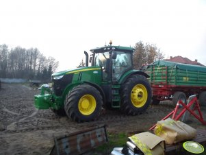 John Deere 7200R + 2x Metaltech 10t