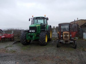 John Deere 7530 & Ursus C-330