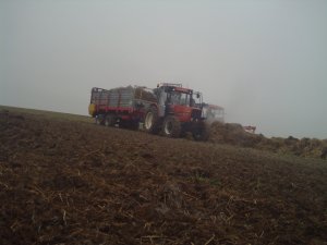 Zetor 9540 + CynkoMet, Zetor 7745T + tur + AgroMasz