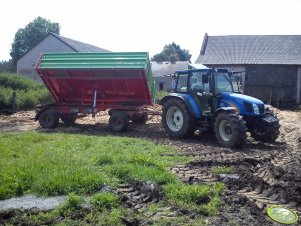 New Holland T5060 & Unia 