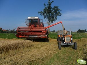 Bizon Super Z056 i Ursus C-330 + Agromet