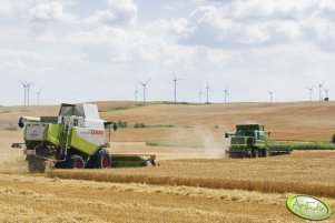 Claas 560 & John Deere T660i