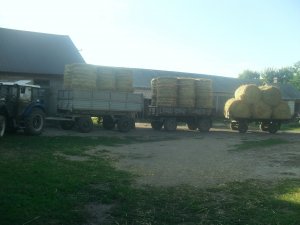 Farmtrac 675DT i przyczeoy