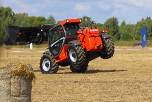 Wspomnienia z Agroshow 2013 - pokaz Manitou w ringu