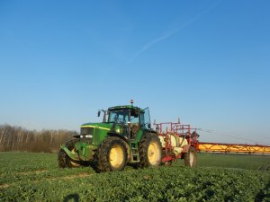 John Deere 7710 & Hardi Commander