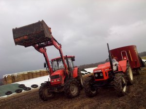 Zetor 6045 + Strautmann Verti-Mix 900