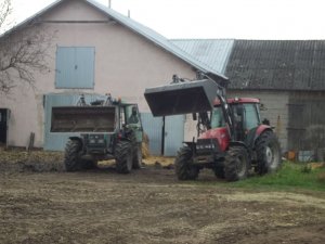 Case JX95 & Valtra A83