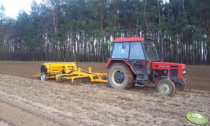 Zetor 7211 & agregat uprawowo siewny