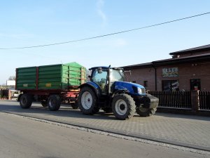 New Holland TS 130 A + Metaltech DB14000