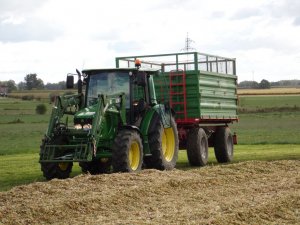 John Deere 5080R i Warfama T-670