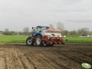 New Holland T6070 PC + Kuhn maxima 2 gt