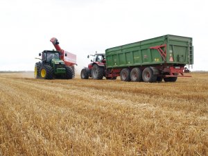 John Deere 8360R + Horsch Titan 34 UW