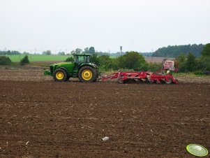 John Deere 8530 + Horsch Tiger 6 AS