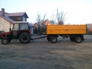 Zetor 5211 + Przyczepa Wielton