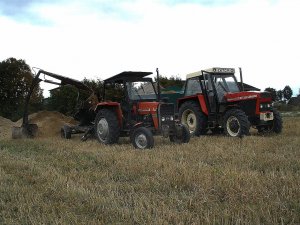 Zetor 10145 & MF 255