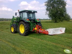 John Deere 5080R + Kuhn