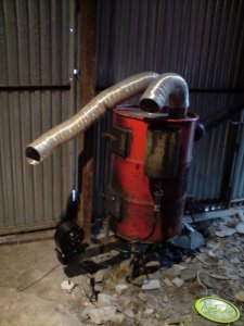 Garażowy piec na olej