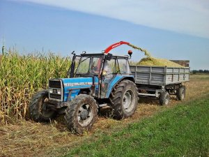 Landini 6870 + Mangele MB350 Turbo + Autosan D47