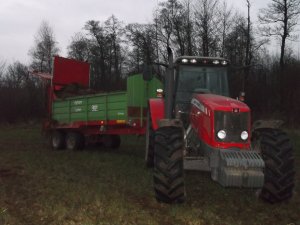 Massey Ferguson 5465 & Tytan 8