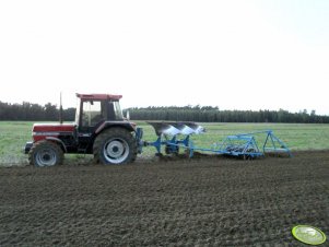 Case IH 844 XL + Rabe Albatros 110 ME + Zestaw wałów