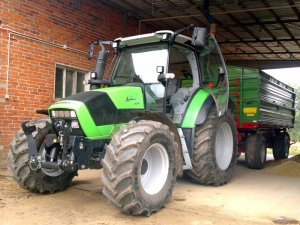 Deutz-Fahr Agrotron K420 & Przyczepa Pronar 672/2