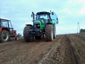 Deutz Fahr Agrotron M650 i Zetor 5211
