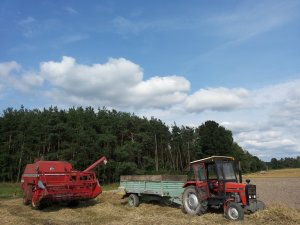 Massey Ferguson 487 i Ursus 3512