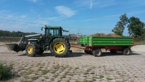 John Deere 6410 z Unia Brzeg 8t